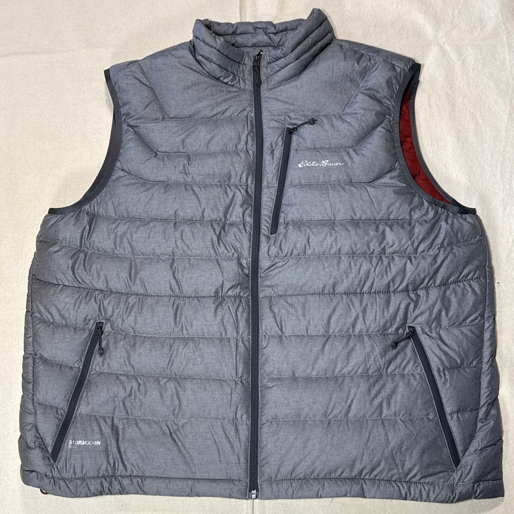 Eddie Bauer First Ascent Whittaker Storm Down 800 Puffer vest  Mens 2XL